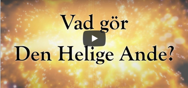 Vad gör Den Helige Ande? (Video från Logia)